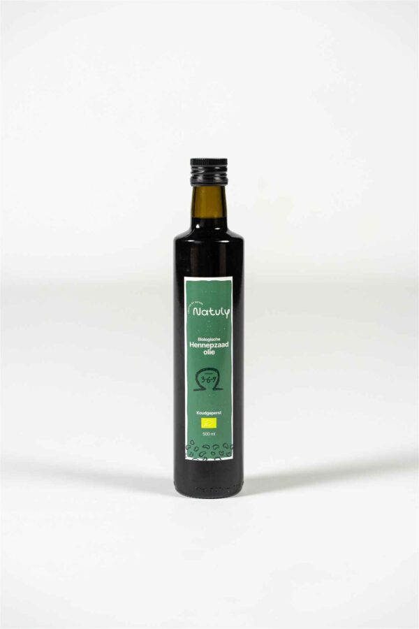 hennepzaadolie Bio-Ron/Natuly Biologische Hennepzaadolie