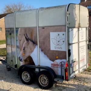 Ifor Williams tweepaardstrailer