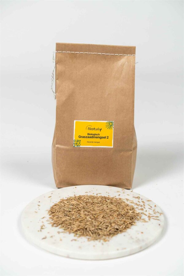 Bio-Ron/Natuly Biologisch Graszaadmengsel 2