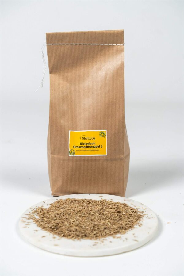 graszaadmengsel3 Bio-Ron/Natuly Biologisch Graszaadmengsel 3