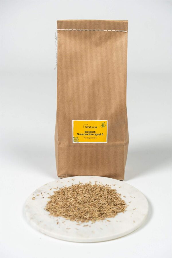 Bio-Ron/Natuly Biologisch Graszaadmengsel 4