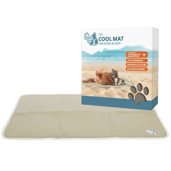 Coolmat Beige CoolPets Premium Solid Gel Coolmat