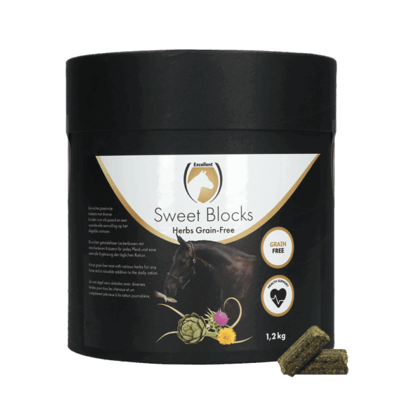 Grain-Free Herbs1 Excellent Horse Sweet Blocks Grain-Free Herbs