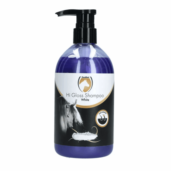 Excellent Horse Hi Gloss Shampoo Black or White 500 ml