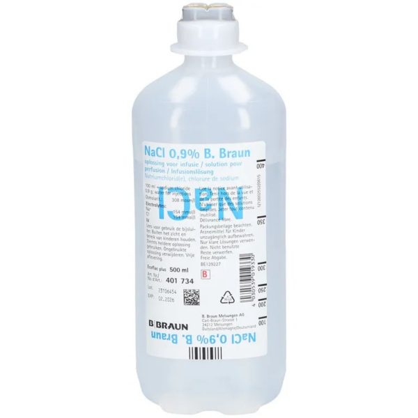 Zoutoplossing Braun NaCl 0,9% Zoutoplossing