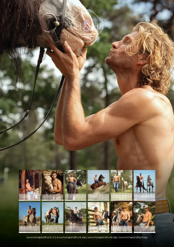 H&H_Kalender_13 Horse and Hunk kalender 2027